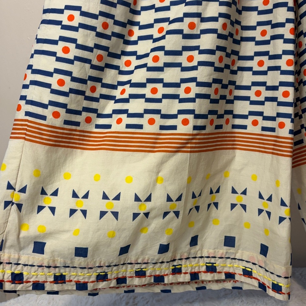 Floe- Vibrant Geometric Patterned Ruffle Tassle B… - image 7